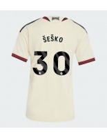 Manchester United Benjamin Sesko #30 Kolmaspaita Naisten 2026-27 Lyhythihainen